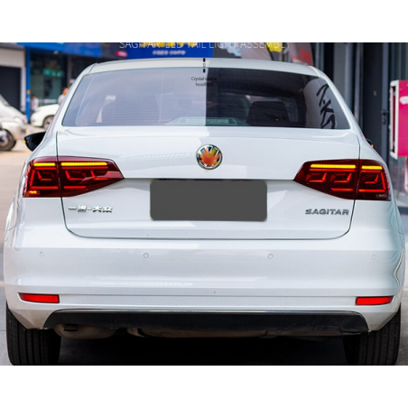 Feux Arrières Light Bar + Clignotant Séquentiel - VW Jetta De 2015 - 2019