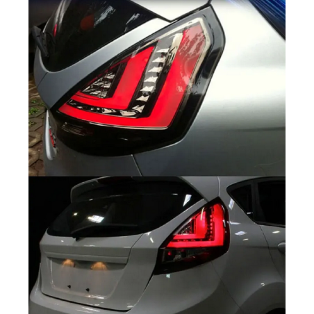 Feux Arrières Light Bar + Clignotant Led - Ford Fiesta De 2009 - 2015