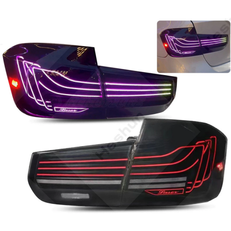 Feux Arrières Light Bar - Clignotant Séquentiel - BMW Série 3 F30/F35//F80 De 2012 - 2018