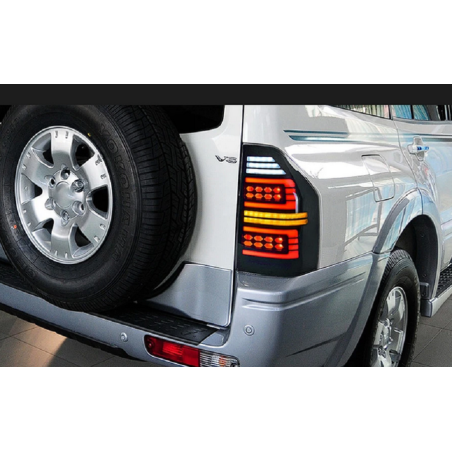 Feux Arrières Light Bar + Clignotant Séquentiel - Mitsubishi Pajero V73, V75, V77, V87 De 2004 - 2014