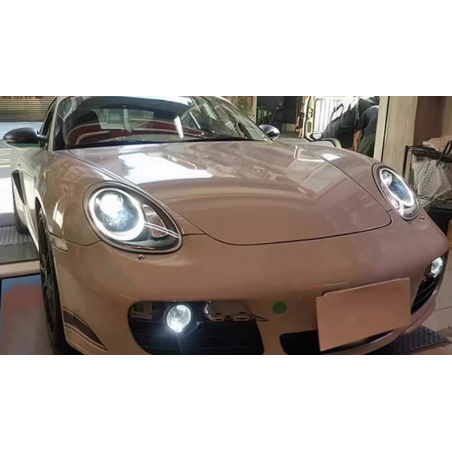 Phares Avant En Full Led - Porsche Cayman De 2005 - 2008