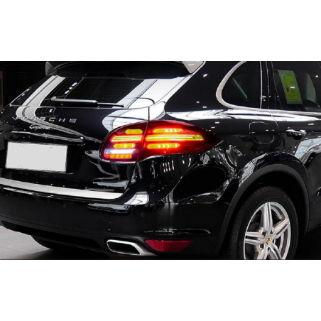 Feux Arrières Light Bar + Clignotant Light Bar Séquentiel - Porsche Cayenne De 2010 - 2015