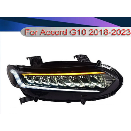 Phares avant Light Bar + Clignotant Séquentiel - Honda Accord De 2018 - 2023
