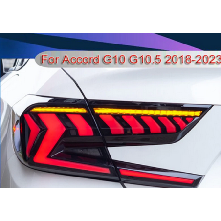 Feux Arrières Light Bar Animé + Clignotant Séquentiel - Honda Accord De 2018 - 2023