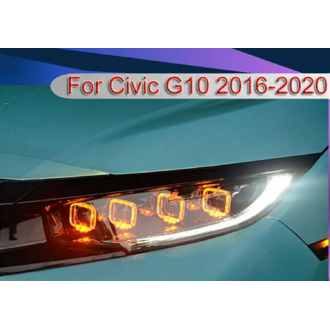 Phares avant Light Bar + Clignotant Séquentiel - Honda...