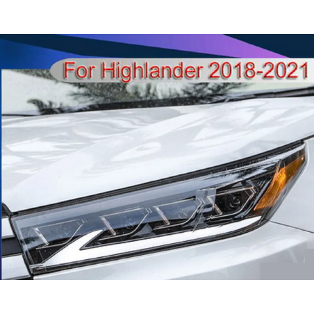 Phares avant Light Bar + Clignotant Séquentiel - Toyota HighLander De 2018 - 2021