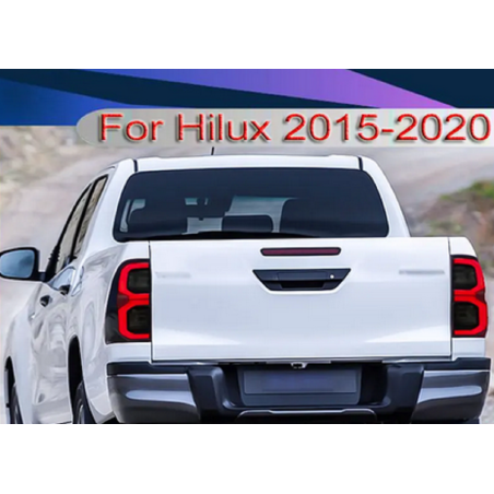 Feux Arrières Light Bar Animé + Clignotant Led - Toyota Hilux De 2015 - 2020