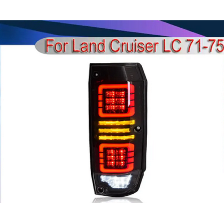 Feux Arrières Light Bar Animé + Clignotant Séquentiel - Toyota Land Cruiser LC70, LC71, LC76, LC78, LC79 De 1971 - 1975