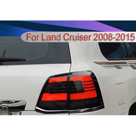 Feux Arrières Light Bar + Clignotant Séquentiel - Toyota Land Cruiser De 2008 - 2015