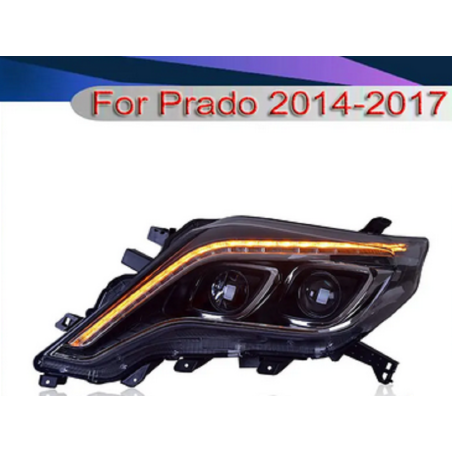 Phares avant Light Bar + Clignotant Séquentiel - Toyota Land Cruiser Prado De 2014 - 2017