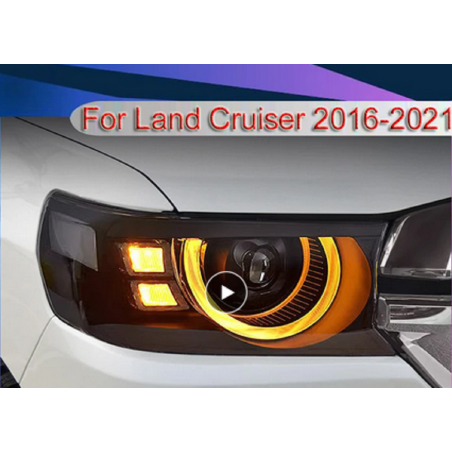 Phares avant Light Bar + Clignotant Led - Toyota Land Cruiser De 2016 - 2021