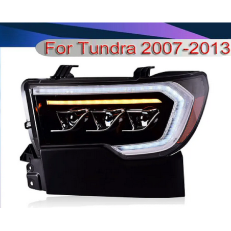 Phares avant Light Bar + Clignotant Séquentiel - Toyota Tundra De 2007 - 2013