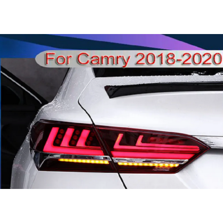 Feux Arrières Light Bar + Clignotant Séquentiel - Toyota Camry De 2018 - 2020