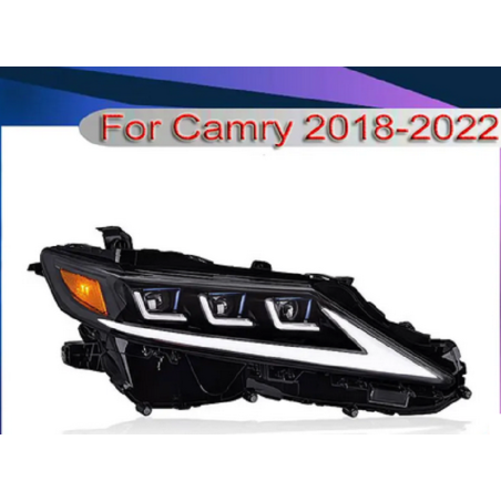 Phares avant Light Bar + Clignotant Séquentiel - Toyota Camry De 2018 - 2022