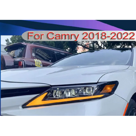 Phares avant Light Bar + Clignotant Séquentiel - Toyota Camry De 2018 - 2022