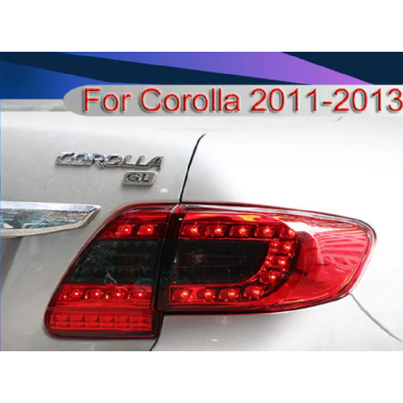 Feux Arrières Light Bar + Clignotant Led - Toyota Corolla De 2011 - 2013