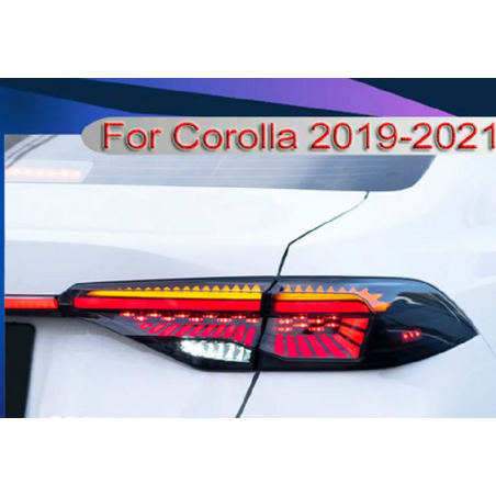 Feux Arrières Light Bar + Clignotant Séquentiel - Toyota Corolla De 2019 - 2021