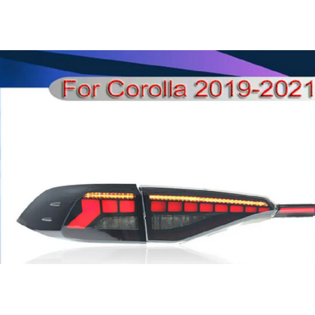 Feux Arrières Light Bar + Clignotant Séquentiel - Toyota Corolla De 2019 - 2021