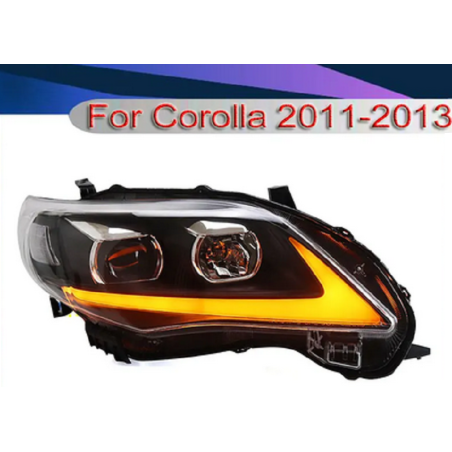 Phares avant Light Bar + Clignotant Light Bar - Toyota Corolla De 2011 - 2013