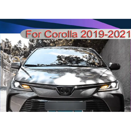 Phares avant Light Bar + Clignotant Led - Toyota Corolla De 2019 - 2021