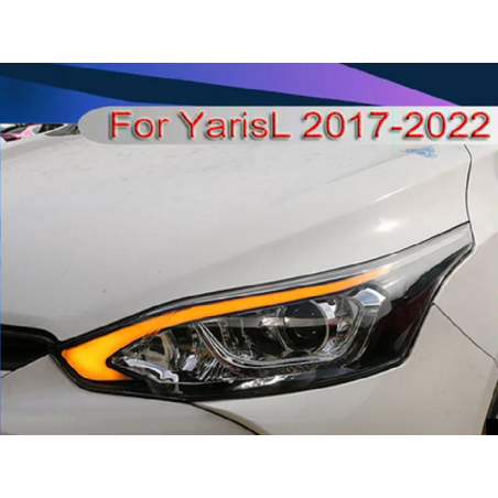 Phares avant Light Bar + Clignotant Séquentiel - Toyota Yariss L De 2017 - 2022