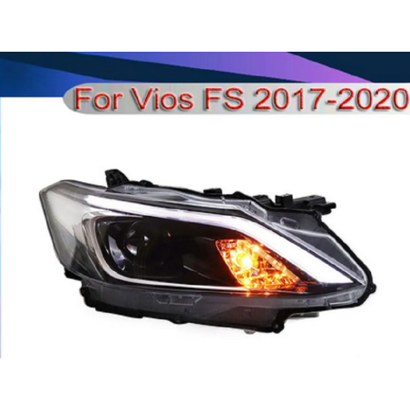 Phares avant Light Bar + Clignotant Halogènel - Toyota Vios De 2017 - 2020
