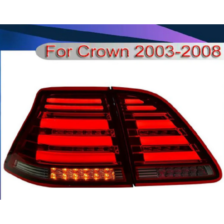 Feux Arrières Light Bar + Clignotant Séquentiel - Toyota Crown De 2003 - 2009