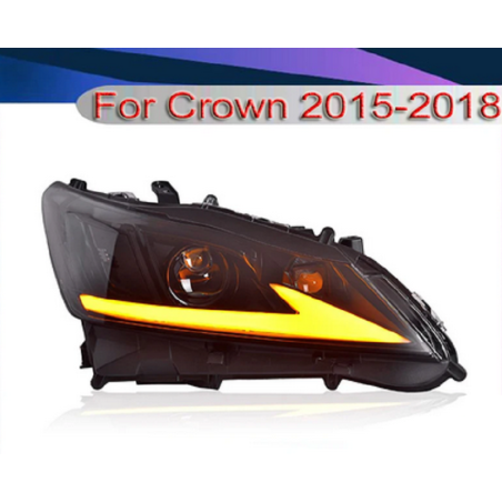 Phares avant Light Bar + Clignotant Séquentiel - Toyota Crown De 2015 - 2018