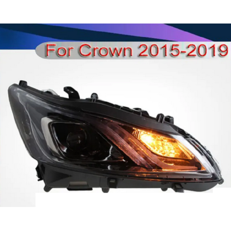 Phares avant Light Bar + Clignotant Halogène - Toyota Crown De 2015 - 2019