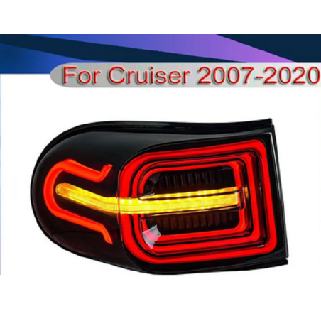 Feux Arrières Light Bar Animé + Clignotant Séquentiel - Toyota FJ Cruiser De 2007 - 2020