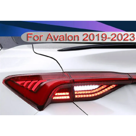 Feux Arrières Light Bar Animé + Clignotant Séquentiel - Toyota Avalon De 2019 - 2023