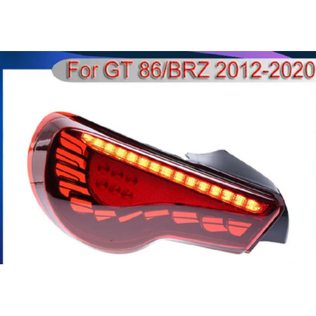 Feux Arrières Light Bar + Clignotant Séquentiel - Toyota GT86 De 2012 - 2020
