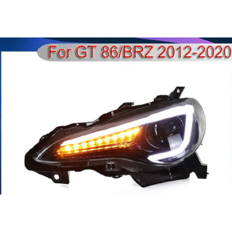 Phares avant Light Bars + Clignotant Séquentiel - Toyota GT86 De 2012 - 2020