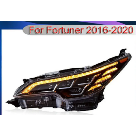 Phares avant Light Bar + Clignotant Séquentiel - Toyota Fortuner De 2016 - 2020