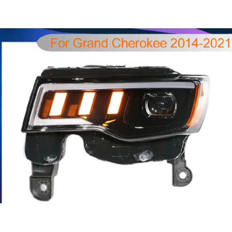 Phares avant Light Bar + Clignotant Séquentiel - Jeep Grand CherokeeDe 2014 - 2021