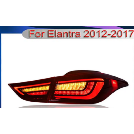 Feux Arrières Light Bar + Clignotant Séquentiel - Hyundai Elantra De 2012 - 2017