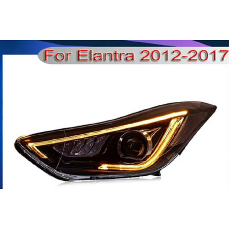 Phares avant Light Bar + Clignotant Led - Hyundai Elantra De 2012 - 2017