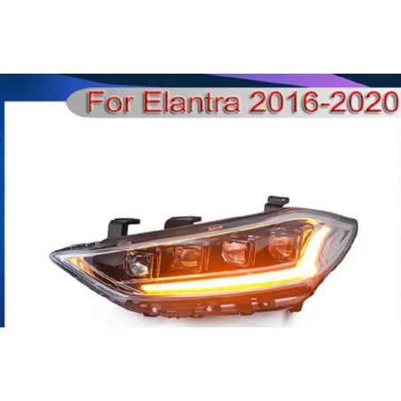 Phares avant Light Bar + Clignotant Séquentiel - Hyundai Elantra De 2016 - 2020