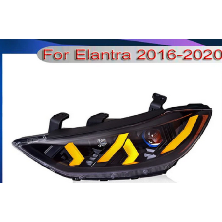 Phares avant Light Bar + Clignotant Séquentiel - Hyundai Elantra De 2016 - 2020