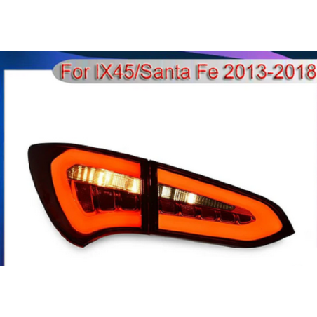 Feux Arrières Light Bar + Clignotant Led - Hyundai IX45 De 2013 - 2018