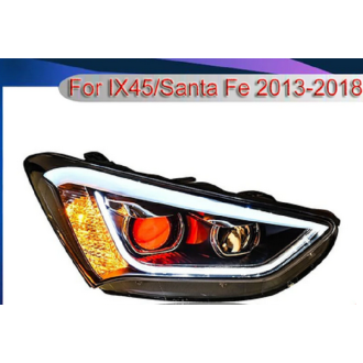 Phares avant Light Bar + Clignotant Led - Hyundai IX45 De...