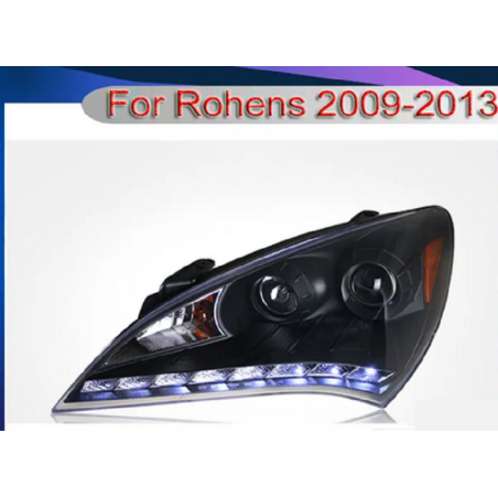 Phares avant Devils Eyes + Clignotant Led - Hyundai Rohens De 2009 - 2013