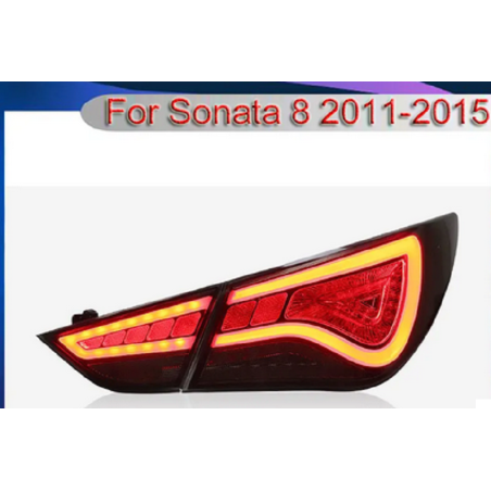 Feux Arrières Light Bar + Clignotant Séquentiel - Hyundai Sonata De 2011 - 2015