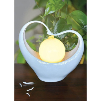 Fontaine design lampe flamme