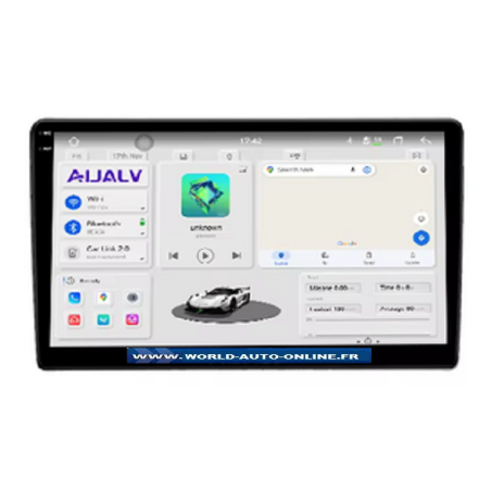 Autoradio 9", Android 12.0, 8G + 256G, Bluetooth, Carplay, GPS - Ford Kuga De 2004 - 2005