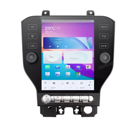 Autoradio Tesla 13", Android 11.0, Bluetooth, Wifi, Carplay, GPS - Ford Mustang De 2014 - 2016