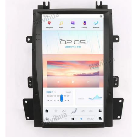 Autoradio Tesla 13.6", Android 6.0, Bluetooth, Wifi, Carplay, GPS - Cadillac Escalade De 2005 - 2016