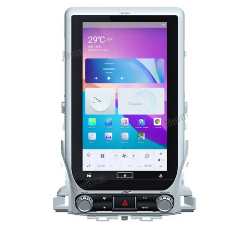 Autoradio Tesla 13.6", Android 11.0, Bluetooth, Wifi, Carplay, GPS - Toyota Land Cruiser De 2016 - 2021