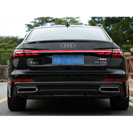 Feux Arrières Light Bar + Clignotant à Led Dynamique Pour Audi A6 De 2019 - 2022