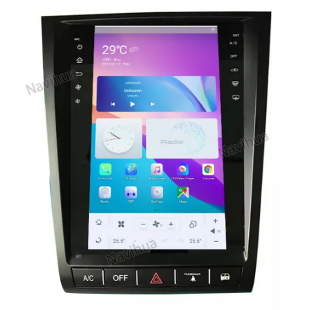 Autoradio Tesla 11.8", Android 11, Bluetooth, Wifi, Carplay, GPS - Lexus GS300, GS430 De 2004 - 2011